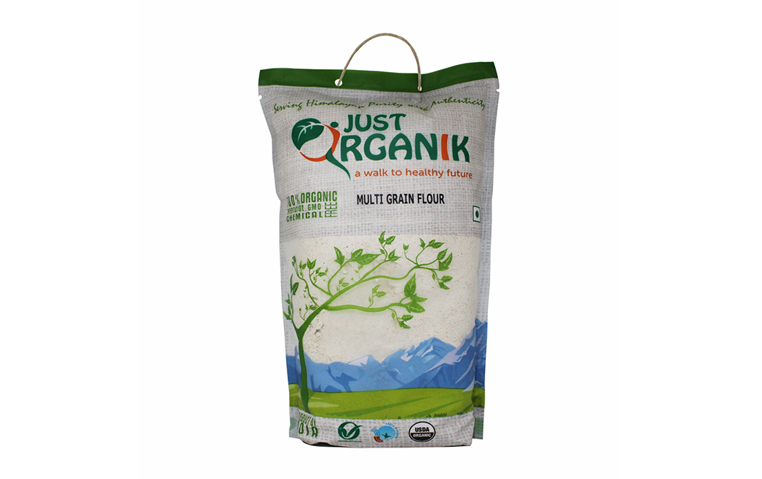 Just Organik Muti Grain Flour   Pack  1 kilogram